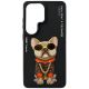 Nimmy Glasses Cool Dog Case for Samsung Galaxy S26 Ultra - Black