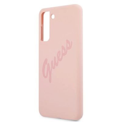 6. Guess GUHCS21MLSVSPI S21+ G996 pink/pink hardcase Script Vintage