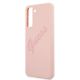 6. Guess GUHCS21MLSVSPI S21+ G996 pink/pink hardcase Script Vintage