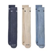 Nike Everyday Plus Cushioned Socks 3 Pairs Dark Gray, Beige, Light Gray SX6888 901