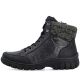 3. Rieker Z7230-00 Waterproof Leather Women's Boots Black