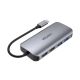 3. UNITEK ACTIVE HUB USB-C 2X HDMI, SD READER, 4K, RJ-45, PD 100W, 5 GBPS