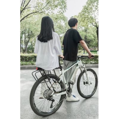 5. Rockbros 33210004001 Bike Rack with Shelf - Black