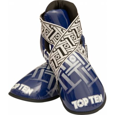 13. TOP TEN OSTT-PU "SUPERLIGHT PRISM" Foot Protectors (WAKO APPROVED)