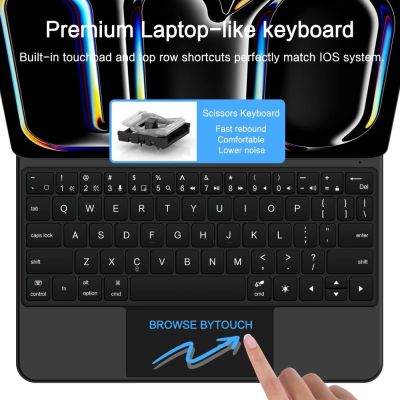 6. Tech-Protect SmartCase Magnetic for iPad Pro 13” 7/8 2024-2025 - Black