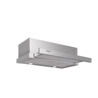 CATA Hood | EXTENSION 600 | Telescopic | Energy efficiency class C | Width 60 cm | 390 m3/h | Mechanical | ECO DISPLAY | Stainless steel