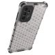 16. Honeycomb case armored cover with a gel frame for Samsung Galaxy A73 blue