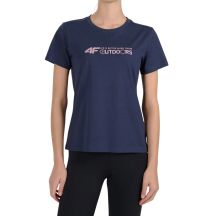 Women's 4F F3495 navy T-shirt 4FWAW26TTSHF3495 31S