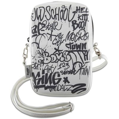 4. Hello Kitty Graffiti Kitty Head bag - white