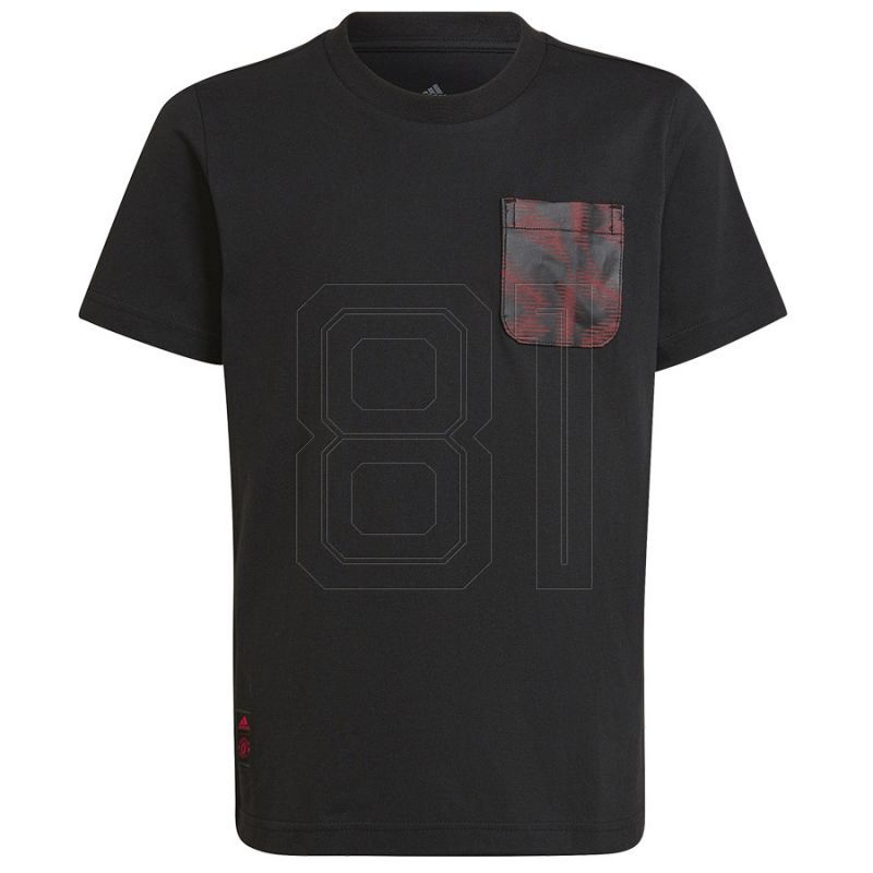 2. Adidas Manchester United Kids Tee Jr HE6661