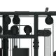 9. VIRTUFIT CC100 CABLE CROSSOVER - DOUBLE ADJUSTABLE PULLEY - FUNCTIONAL TRAINER