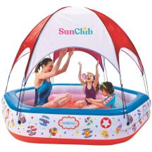 CIRCUS CHILDREN'S POOL WITH ROOF 223x208x163CM 51124