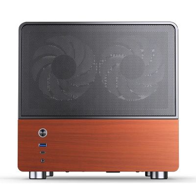 5. Jonsbo V12 PC Gehäuse, Mini-Tower, Micro-ATX - black