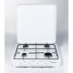 8. Ravanson K-04T 4-burner adjustable gas stove (white)