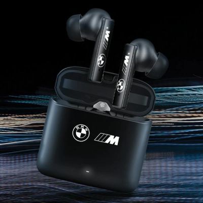 6. BMW M Collection Bluetooth TWS Wireless Headphones - Black