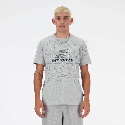 New Balance S/S Graphic V Flying NB AG M T-shirt MT41906AG