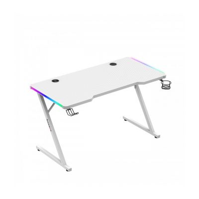 Huzaro Hero 2.5 White RGB Gaming Desk