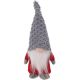 3. DECORATIVE SANTA CLAUS 22CM GREY SCALE