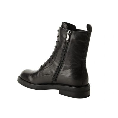 4. Lee Cooper women's shoes ankle boots black natural leather fashionable