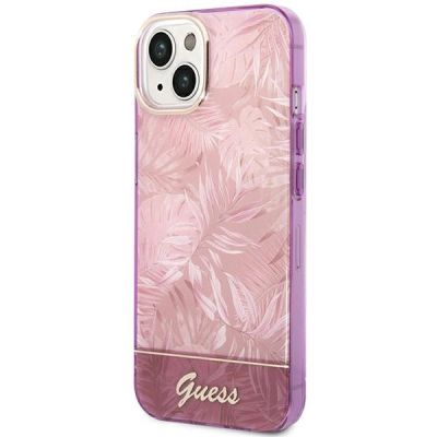 2. Guess GUHCP14MHGJGHP iPhone 14 Plus 6.7 "pink / pink hardcase Jungle Collection