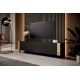 3. FARO TV cabinet 200x42x52 black matt + craft oak