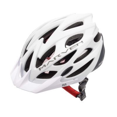 Meteor Marven Helmet L 58-61 cm white-gray 24725