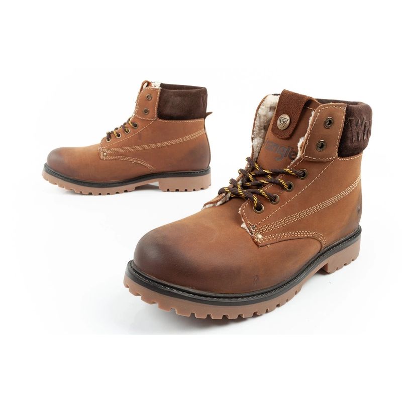 8. Wrangler Arch Fur men's boots, Chelsea boots, elegant, insulated, natural leather