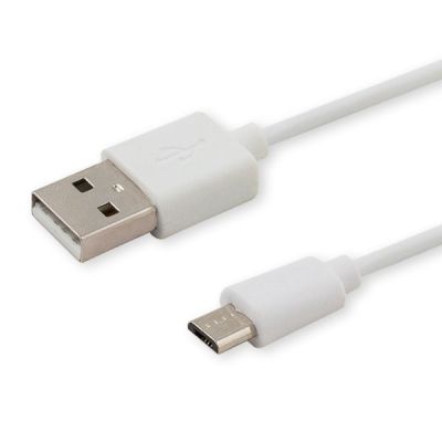 SAVIO CL-123 cable (Micro USB - USB 2.0; 1m; white)