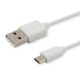 SAVIO CL-123 cable (Micro USB - USB 2.0; 1m; white)