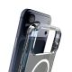 5. Puro Impact Clear D3O TPU+PC Case Compatible with MagSafe for iPhone 17 Pro Max - Transparent