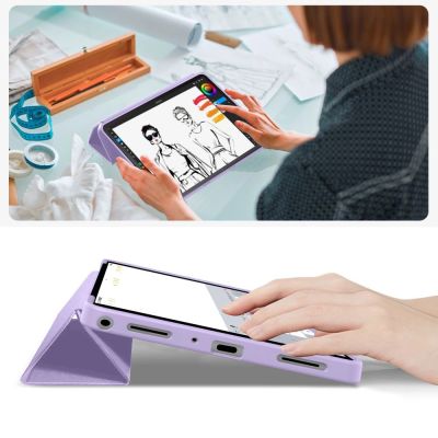 8. TechProtect SmartCase for Samsung Galaxy Tab A9+ / A11+ Plus 11.0 X210 / X215 / X216 / X230 / X235 / X236 - Purple