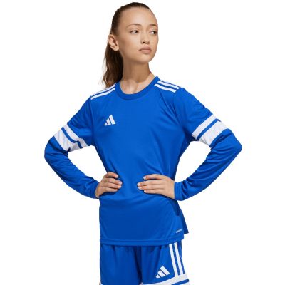 14. adidas Squadra 25 Long Sleeve Kids T-Shirt Blue JJ0046