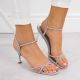 11. Sandals with zircons Potocki W LE20326 WOL282B