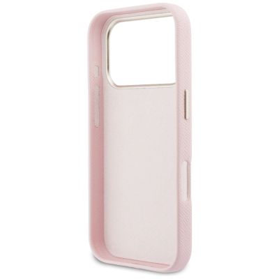 7. Guess FW Resin Logo Case for iPhone 17 Pro - Pink