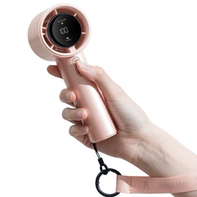 2. Jisulife Handheld Fan Pro1 3600mAh FA53 (ABS) Mini Blower Portable USB Fan - Pink