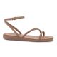 6. CROCS MIAMI ANKLE STRAP SANDAL IN MILK CHOCOLATE 212256-2JJ