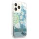4. Guess GUHCP13XLFLSN iPhone 13 Pro Max 6.7" green/green hardcase Flower Liquid Glitter