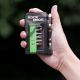 9. Rockbros Bike Tool Set with Mini Ratchet and Bits - Translucent Green