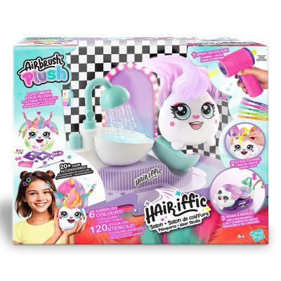 5. AIRBRUSH PLUSH Hair-iffic Hair Salon