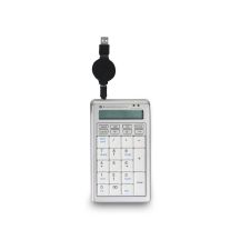 BakkerElkhuizen S-board 840 Numeric Numeric Keypad PC USB Light Gray, White