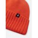 4. Reima Beanie Kalotti Red Orange Junior children's winter hat made of certified orange wool (5300232A-2820)