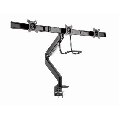 GEMBIRD ADJUSTABLE DESK ARM/MOUNT FOR 3 MONITORS 17-27, VESA 100X100MM, UP TO 6 KG