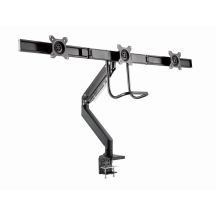 GEMBIRD ADJUSTABLE DESK ARM/MOUNT FOR 3 MONITORS 17-27, VESA 100X100MM, UP TO 6 KG