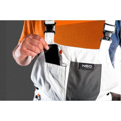 2. HD Bib Work Trousers, Size L/52