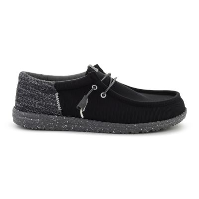 6. HEYDUDE WALLY FUNK MULTI MESH BLACK/SMOKE GRAY 45146-0PM