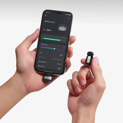 34. Wireless Microphones BOYA mini 2-02