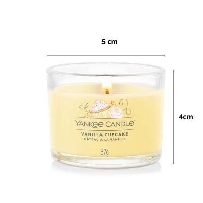 4. VANILLA CUPCAKE YANKEE Mini Candle
