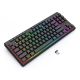 6. REDRAGON K516RGB-PRO SHIVA PRO 87 Keyboard USB + RF Wireless + Bluetooth Black