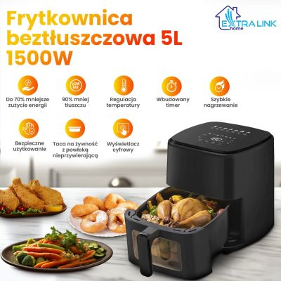 24. Extralink Home Sj-520 5L | Fryer | 5L