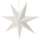DECORATIVE HANGING PAPER STAR 60CM WHITE